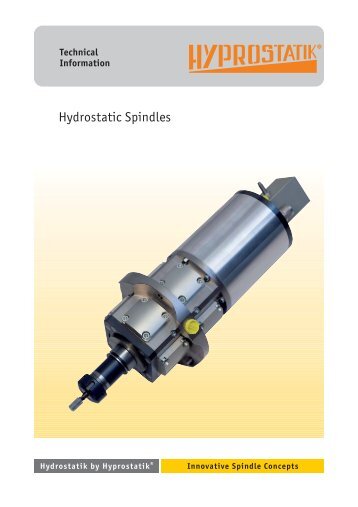 Hydrostatic Spindles - Romani Components