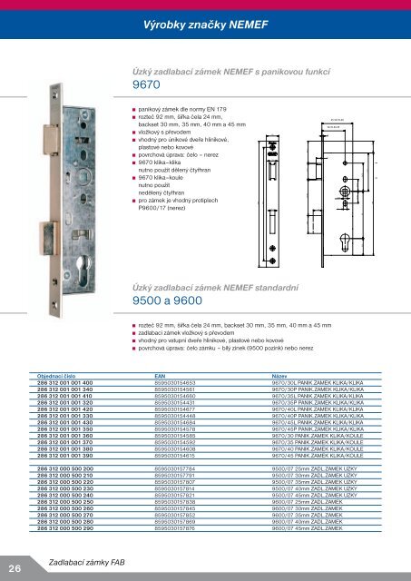 ZadlabacÃ­ zÃ¡mky dle normy DIN - ASSA ABLOY