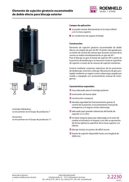 1 2 3 4 5 6 7 8 9 10 11 12 Elemento de sujeciÃ³n ... - RÃ¶mheld GmbH