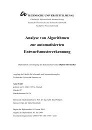 Analyse von Algorithmen zur automatisierten ...