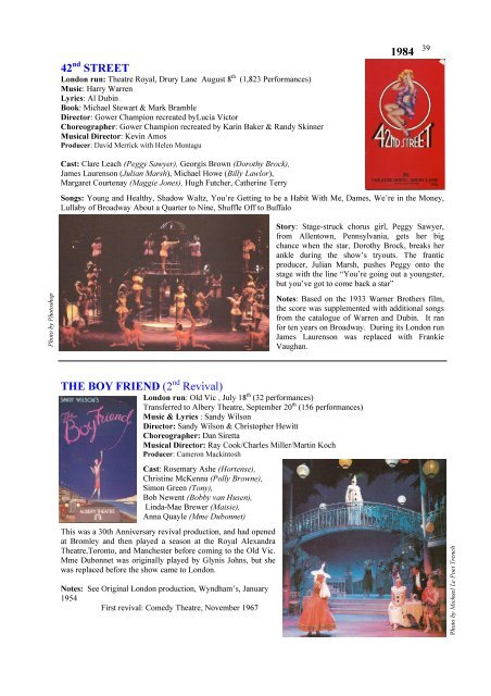 London Musicals 1980-1984.pub - Over The Footlights