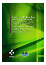 Asistentzia Psikiatrikoa eta Osasun Mentala Asistentzia ... - Osakidetza