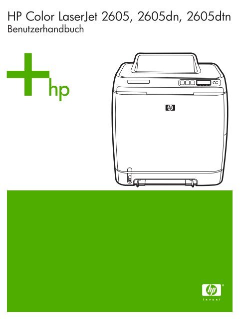 Hp Laserjet 2605 2605dn 2605dtn User Guide Deww