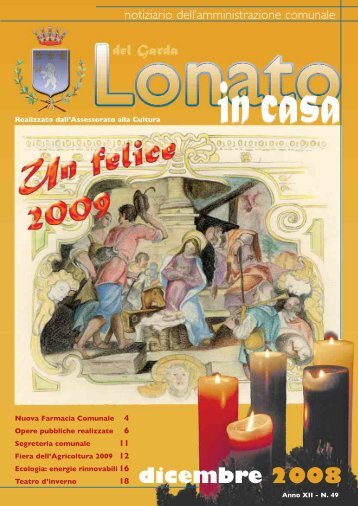 dicembre 2008 - Comune di Lonato del Garda