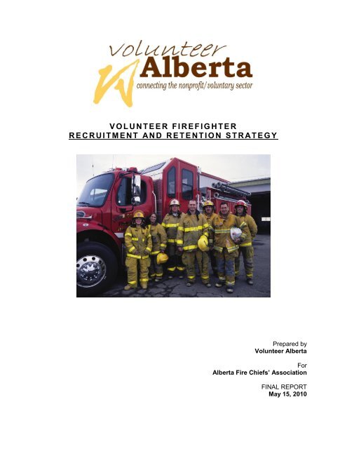volunteer firefighter recruitment and retention strategy