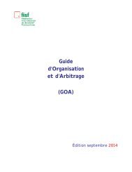 Guide d'Organisation et d'Arbitrage - FÃ©dÃ©ration Suisse de Scrabble
