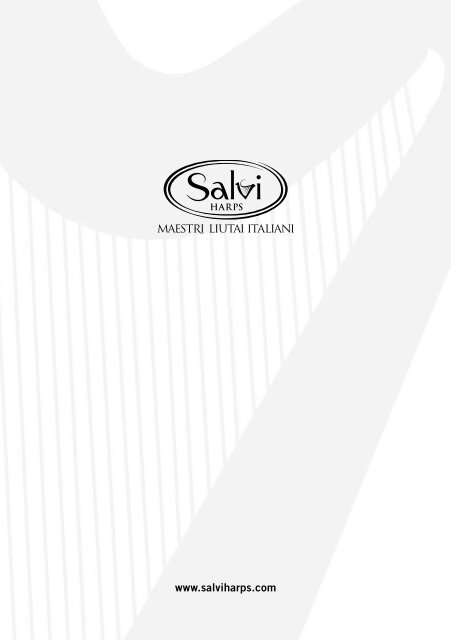 Technical Maintenance and Care Guide - Salvi Harps, Inc.