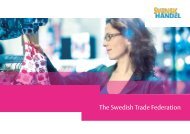 The Swedish Trade Federation - Svensk Handel