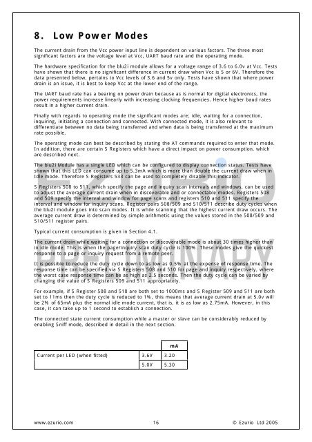 Hardware Interface Description - Standard ICs