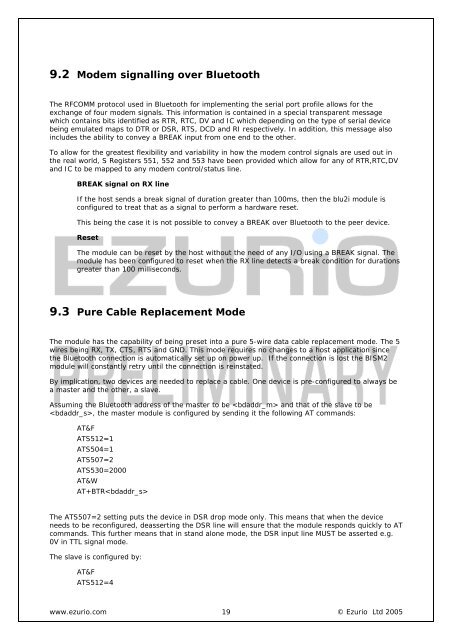 Hardware Interface Description - Standard ICs