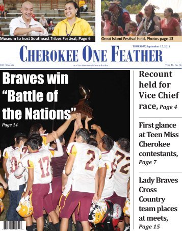 Sept. 15, 2011 - Eastern Band of Cherokee