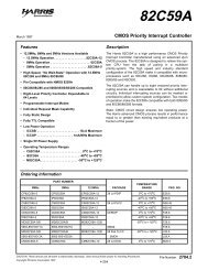 82C59A Interrupt Controller Device Datasheet - Micro/sys, Inc.