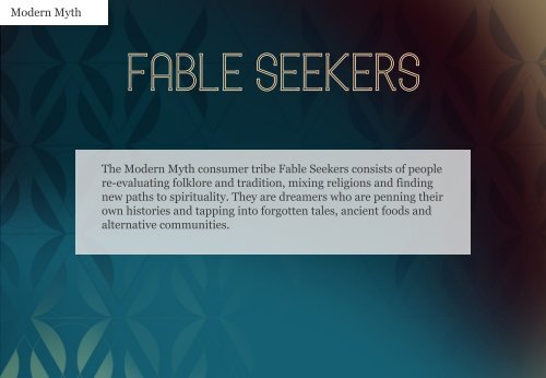 Fable Seekers - WGSN