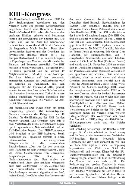 Ausgabe 2 HSG - HSG Konstanz