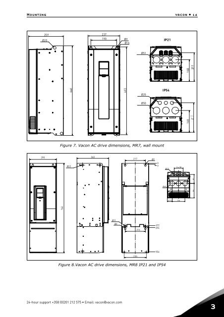 vacon 100 installation manual - VEM motors Finland Oy