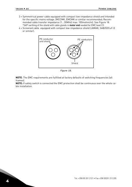 vacon 100 installation manual - VEM motors Finland Oy