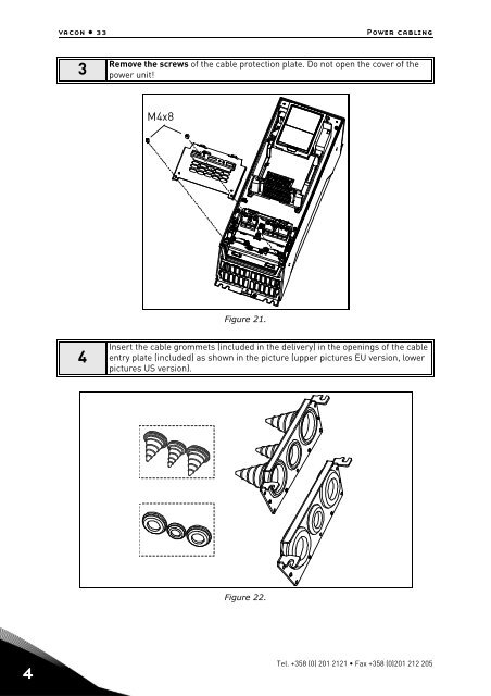 vacon 100 installation manual - VEM motors Finland Oy