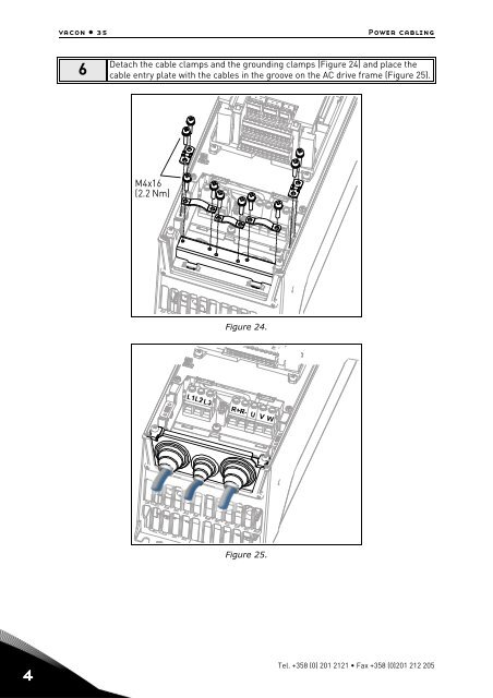 vacon 100 installation manual - VEM motors Finland Oy