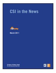CSI in the News - CSI Today