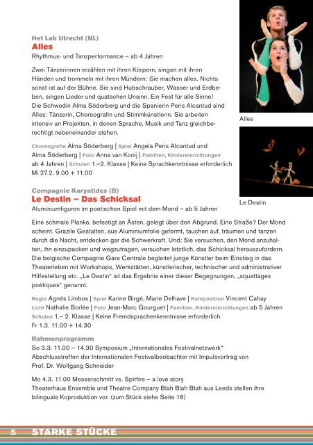 januar bis juli 2013 - Frankfurt, Theaterhaus