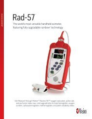 Brochure: Rad-57 Acute - Masimo