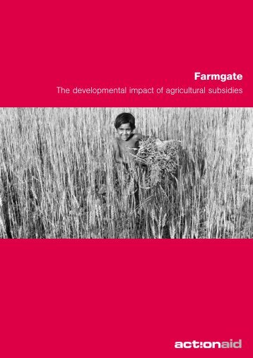 Farmgate: the developmental impact of agricultural ... - ActionAid