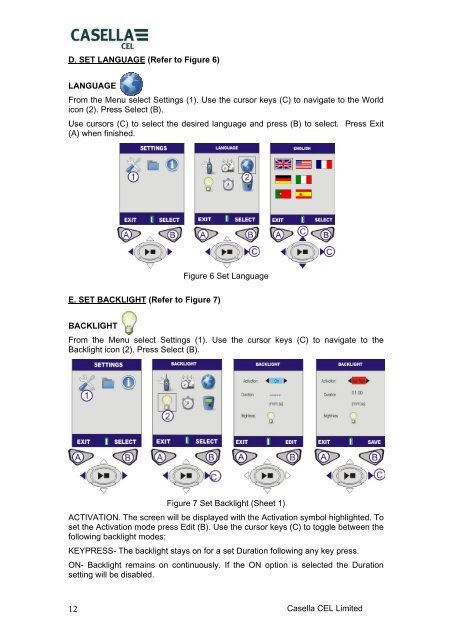 FLEID GUIDE FOR CEL-6XO Series Sound ... - Elma Instruments