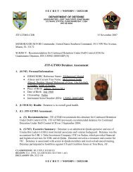 JTF-GTMO Detainee Assessment - McClatchy
