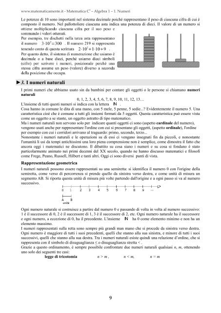 Matematica C3 â Algebra 1 - itis magistri cumacini