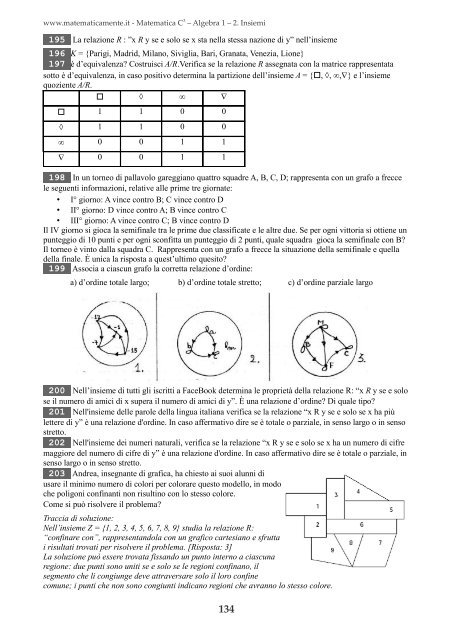 Matematica C3 â Algebra 1 - itis magistri cumacini