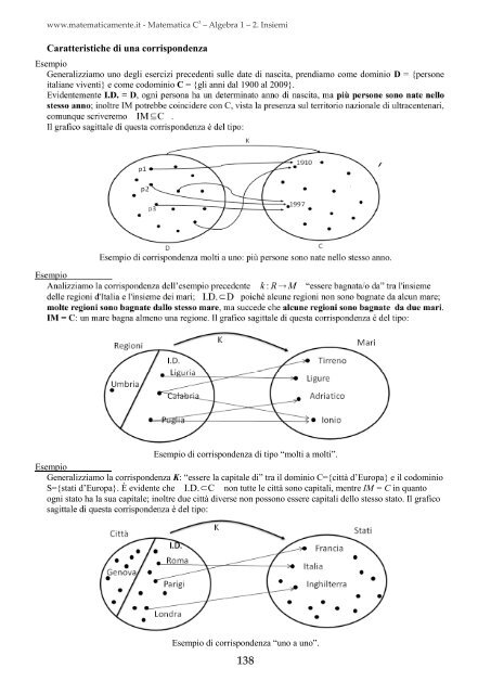 Matematica C3 â Algebra 1 - itis magistri cumacini