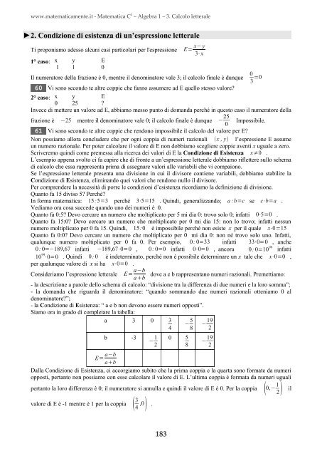 Matematica C3 â Algebra 1 - itis magistri cumacini