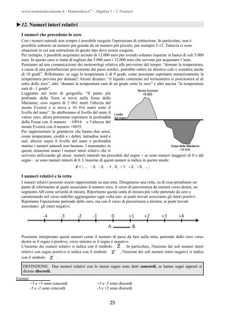 Matematica C3 â Algebra 1 - itis magistri cumacini