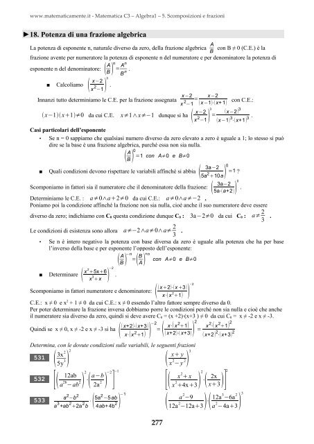 Matematica C3 â Algebra 1 - itis magistri cumacini