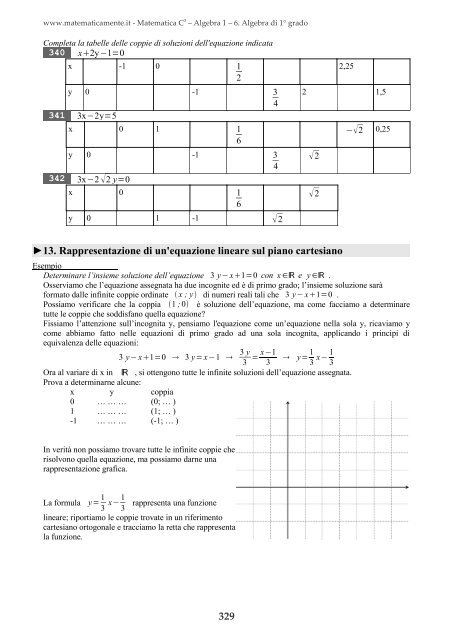 Matematica C3 â Algebra 1 - itis magistri cumacini