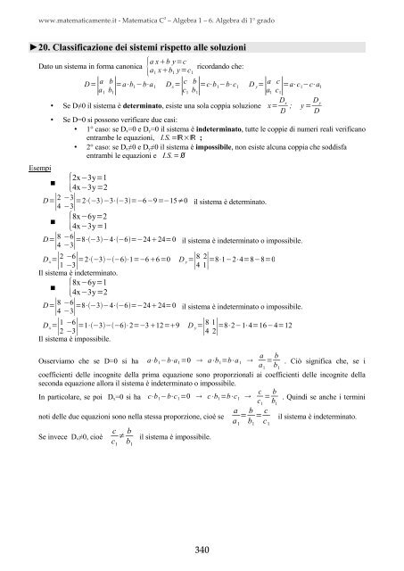 Matematica C3 â Algebra 1 - itis magistri cumacini