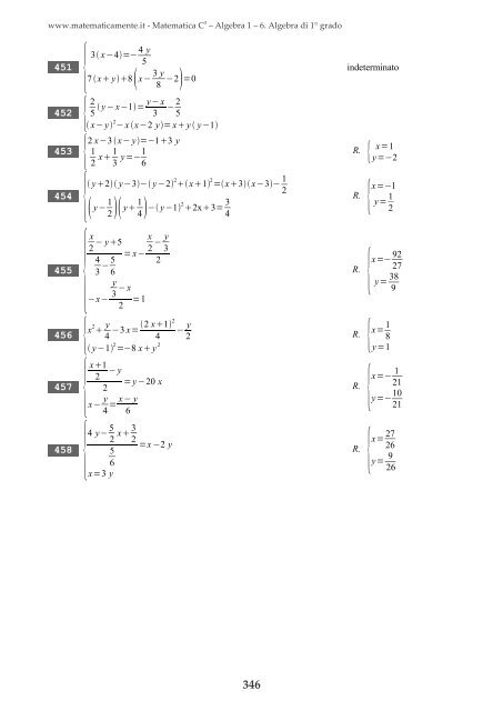 Matematica C3 â Algebra 1 - itis magistri cumacini