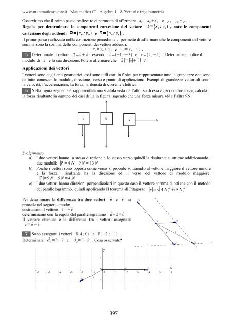 Matematica C3 â Algebra 1 - itis magistri cumacini