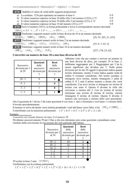 Matematica C3 â Algebra 1 - itis magistri cumacini