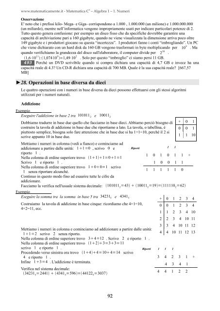 Matematica C3 â Algebra 1 - itis magistri cumacini