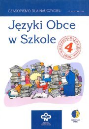 PrzeglÄdaj publikacjÄ - Biblioteka Cyfrowa OÅrodka Rozwoju Edukacji