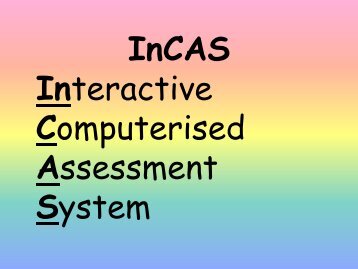 InCAS Info for Parents (Y3/5) - Beacon Hill School