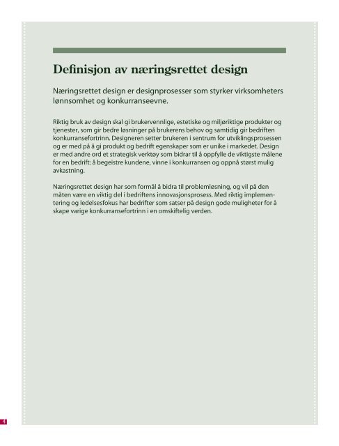 Last ned "Design og verdiskaping" (PDF 750 KB) - Norsk DesignrÃƒÂ¥d