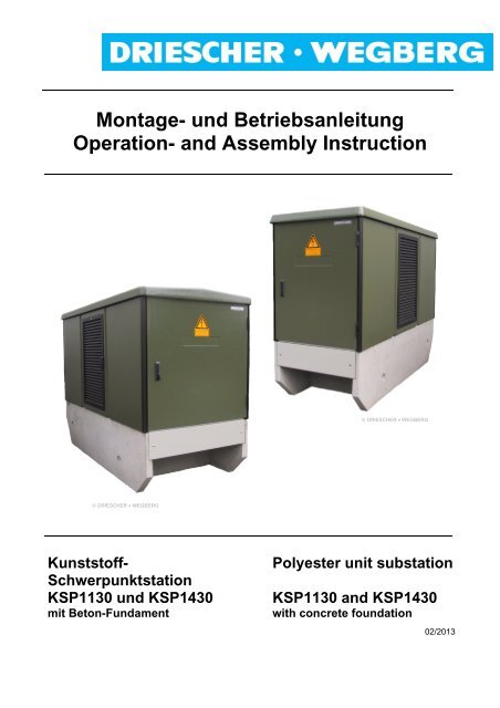 KSP1130-KSP1430_D_E_02-2013.pdf - Driescher • Wegberg