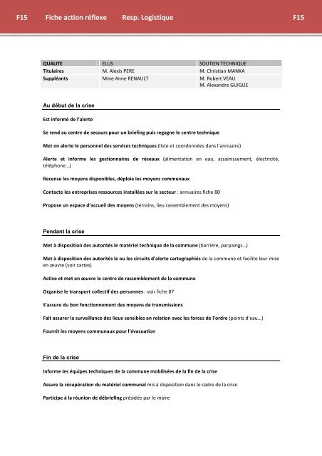 TÃ©lÃ©charger le PCS (document pdf) - Tarascon