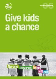 Give kids a chance: No-one deserves to be left out - Wesley Mission