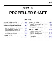 PROPELLER SHAFT - EvoScan