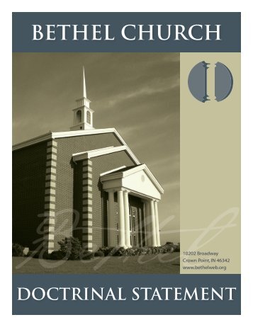 view as a PDF - Bethel Church