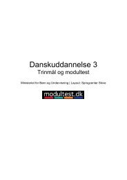 Danskuddannelse 3