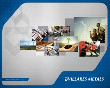 Catalogo Institucional Abril 09 :Layout 1 - Villares Metals